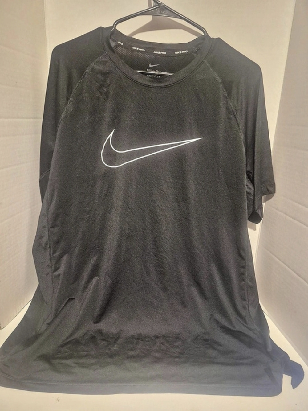 Nike Pro Dri-FIT Slim Short-Sleeve Top Black XL